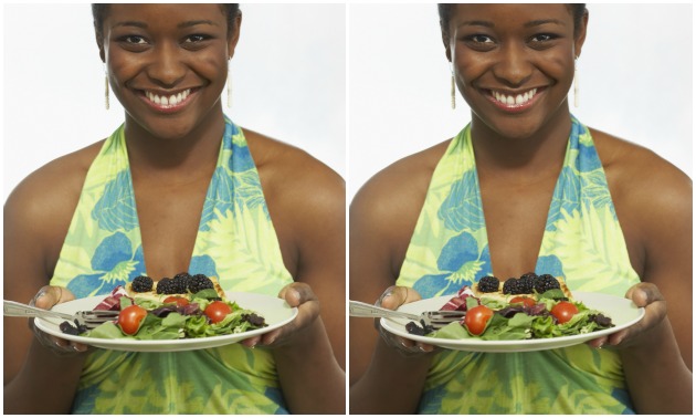 black-woman-salad