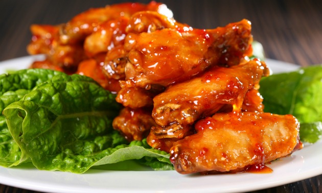 Bourbon chicken wings-630