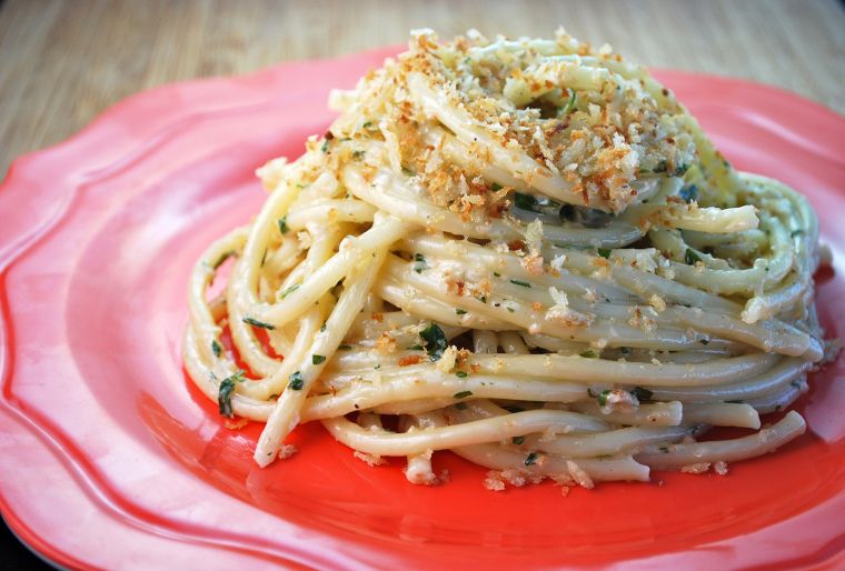 Bucatini Taragon Cream Sauce