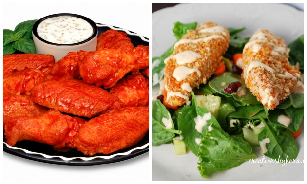 Buffalo Wing Salad