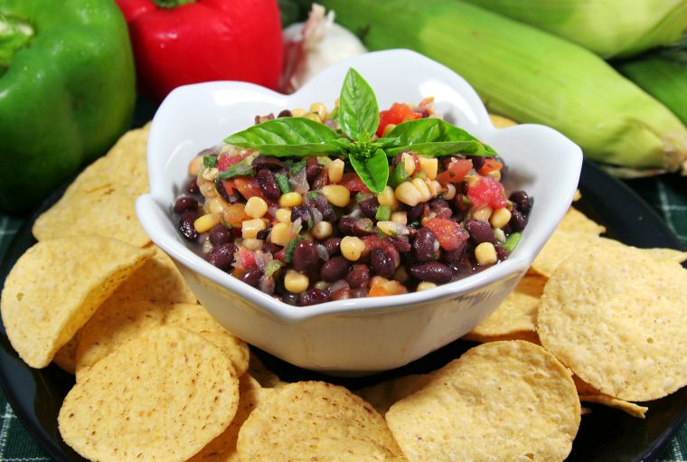 Four Layer Rum Bean Dip