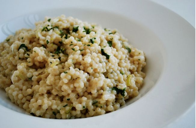Parmesan Pearl Couscous