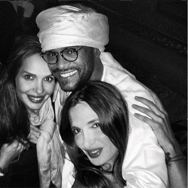 Maxwell Celebrating With Friends