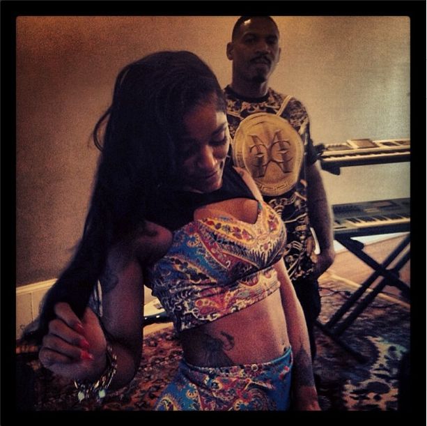 Looking Cute With Her Man