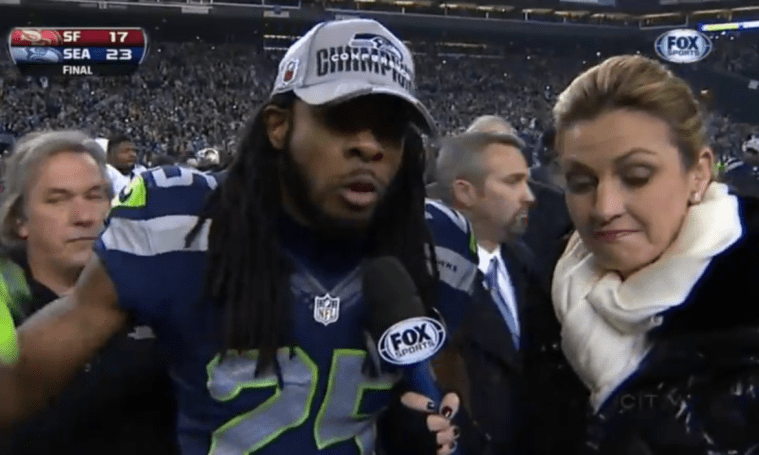Richard Sherman Gets Called a ‘Thug’ By Media