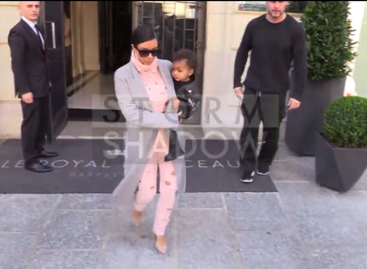North West Decked Out In Leather