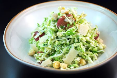 Brussels Sprout Salad With Buttermilk Dressing