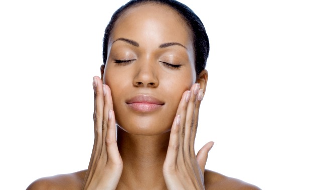 woman with great skin