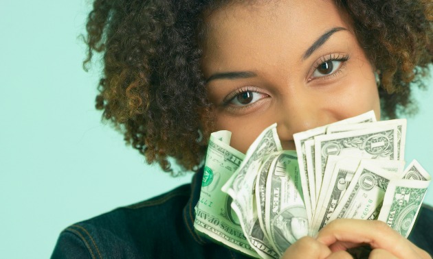 black-woman-money