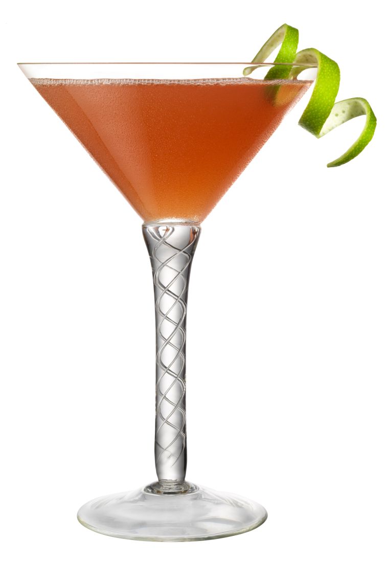 Grand Marnier Raspberry Peach Cosmo