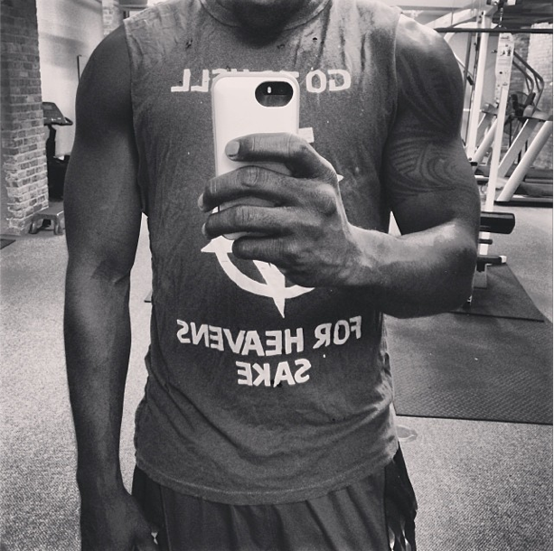 Lance Gross Has Been In The Gym & We’re Parched