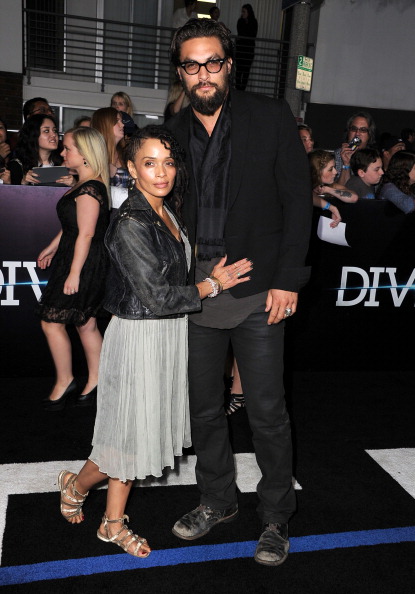 Lisa Bonet and Jason Momoa