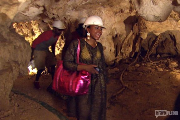 Phaedra in a cave