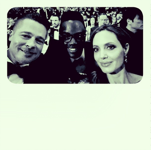 Hanging With Angelina and Brad