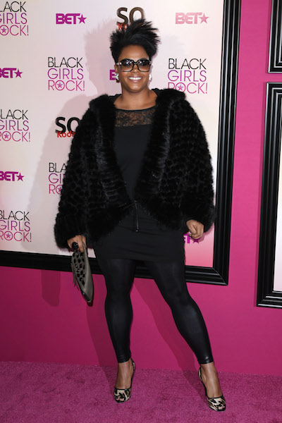 Jill Scott walks the red carpet at the 5th Annual Black Girls Rock! Awards