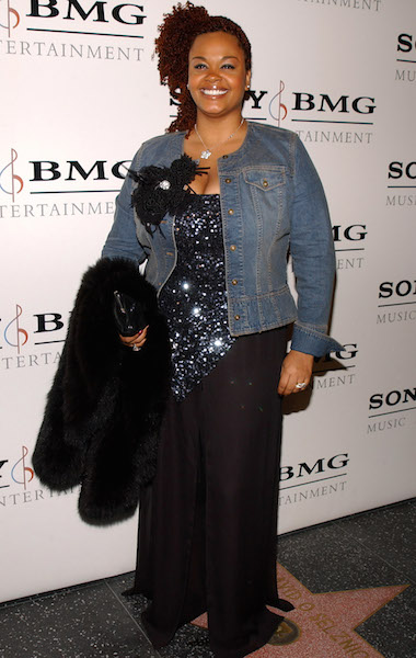 Jill Scott arrives at the Sony/BMG Music Entertainment 2005 After GRAMMY Awards Party