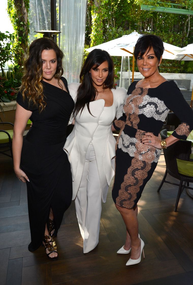 Khloe, Kim, Kris Jenner