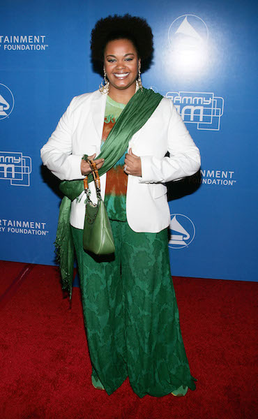 Jill Scott attends the inaugural Grammy Jam Fest
