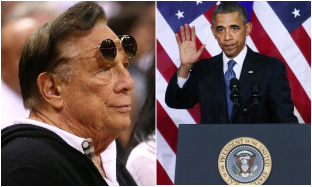 Donald Sterling Presidnet Obama