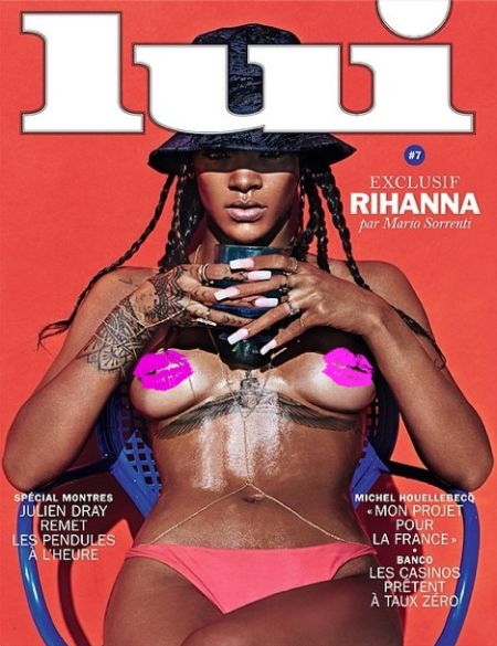 Rihanna’s Risque Lui Cover