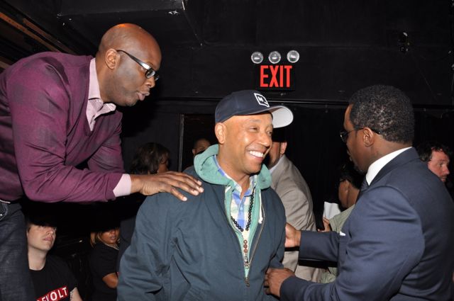 Russell Simmons and Diddy