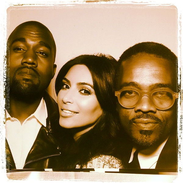 Kimye Wedding Instagrams