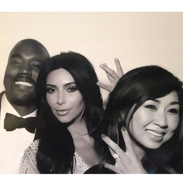 Kimye Wedding Instagrams