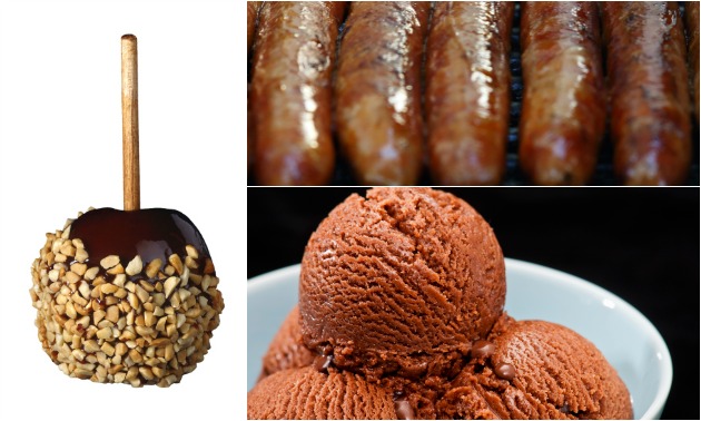 Caramel Apple Sausage Ice Cream