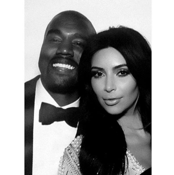 Kimye Wedding Instagrams