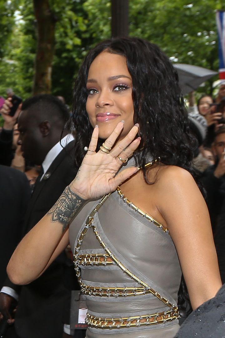 Rihanna At The “Rogue By Rihanna” Perfume Launch