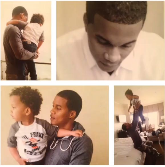 Cory Hardrict Celebrating Father’s Day With Son, Cree