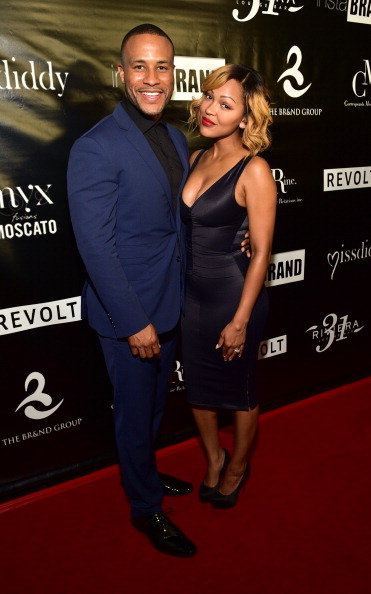 DeVon Franklin and Meagan Good at A Toast To Young Hollywood