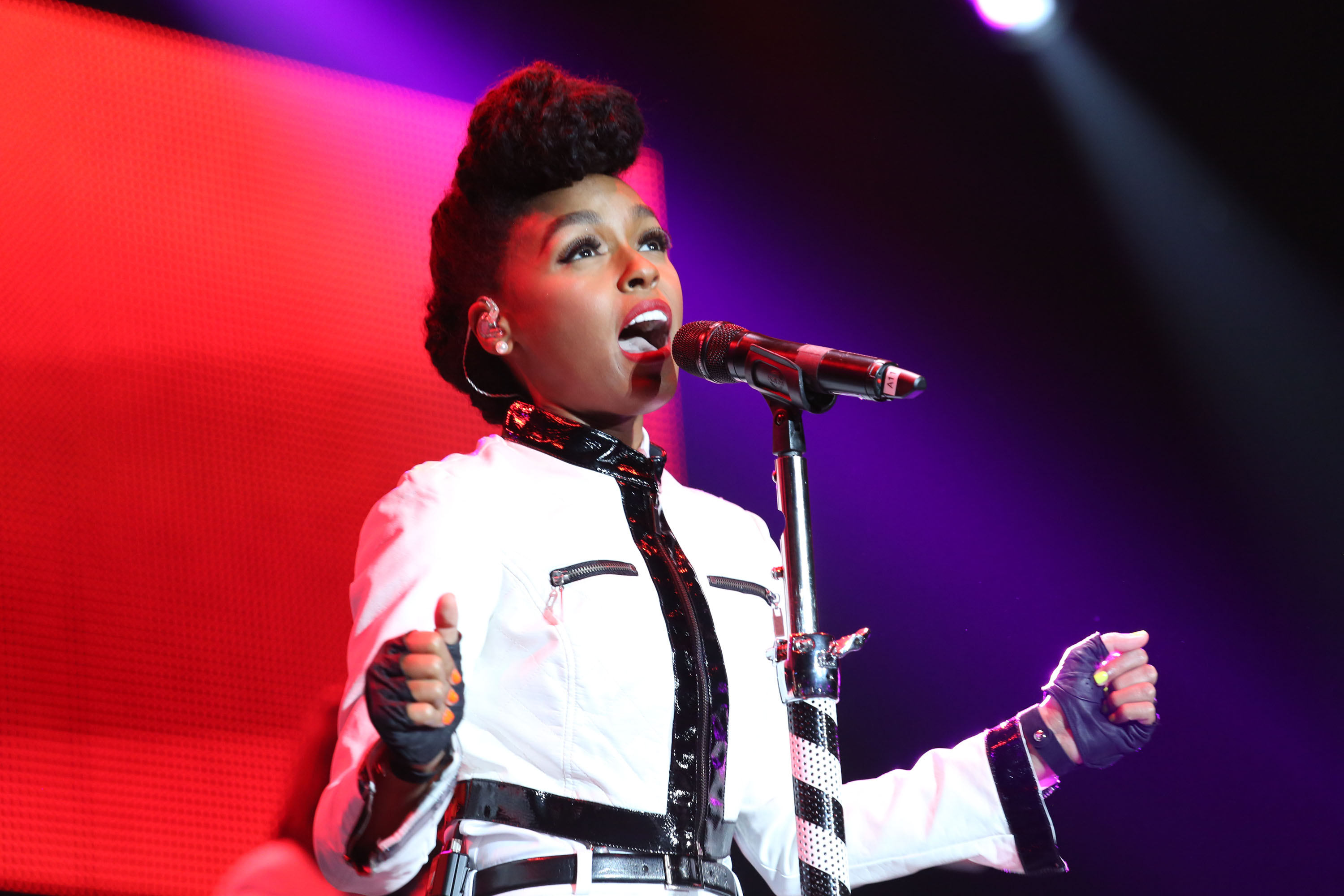 Janelle Monae 2014 Essence Music Festival - Day 2