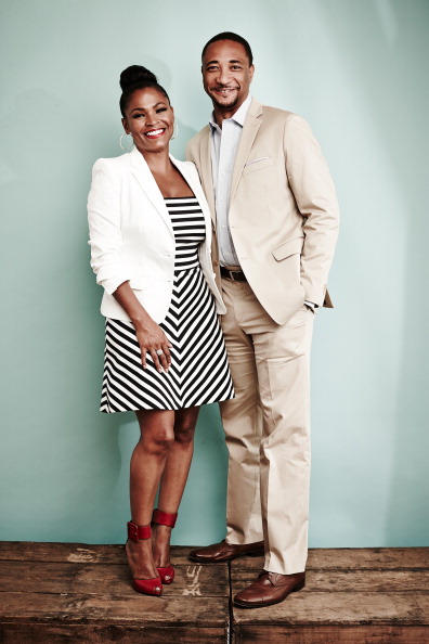 Nia Long & Damon Gupton from ‘The Divide’ pose for a portrait during 2014 Television Critics Association Summer Tour