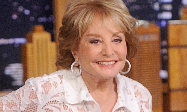 Barbara Walters Visits "The Tonight Show Starring Jimmy Fallon"