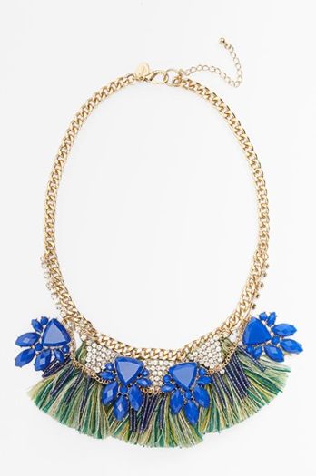 Fringe Statement Necklace