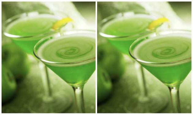 The Teeny Apple Martini