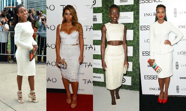 Celebrities in White