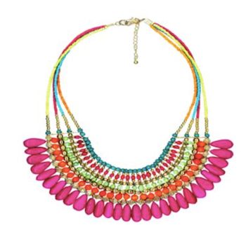 Beaded Statement Necklace