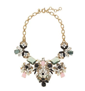 Floral Pastel Statement Necklace