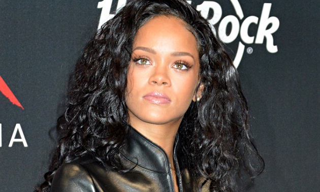 Singer Rihanna Launches 'The Clara Lionel Foundation' Tee Shirts At Hard Rock Cafe In Paris