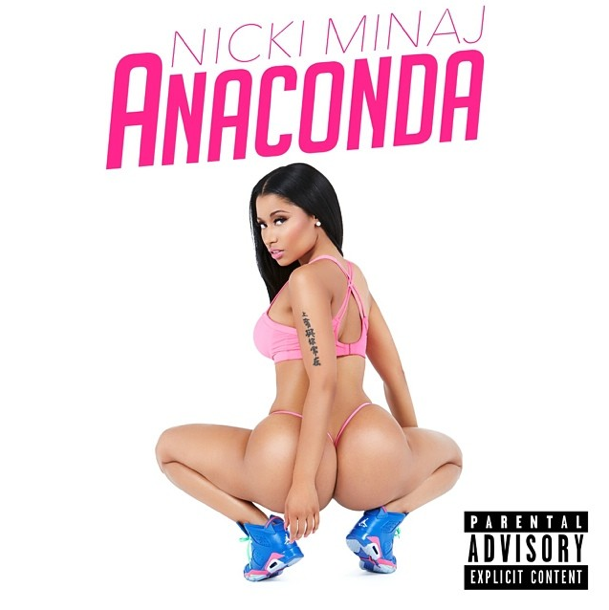 Nicki Minaj’s “Anaconda” Single Cover