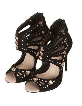 Cut-Out Sandals