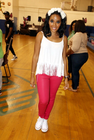 Angela Simmons hosts the Girl Talk #Takeover event at Boys & Girls Club Of Jersey City