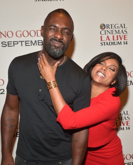 Taraji P. Henson & Idris Elba Cut Up At The ‘No Good Deed’ Screening In LA