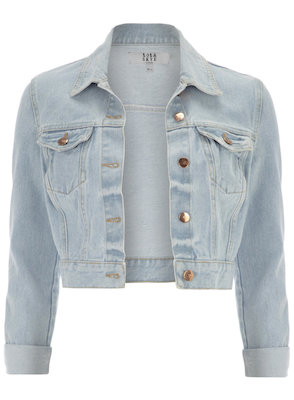 Bleach Wash Denim Jacket