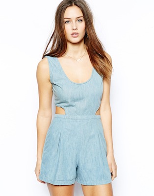 Denim Playsuit