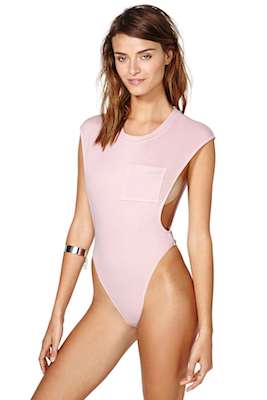 Backless One Piece Swimsuit
