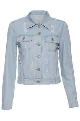 Cropped Denim Jacket