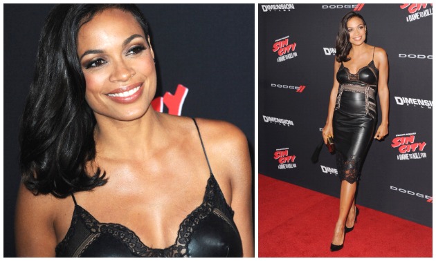 rosario dawson Wearing Ermanno Scervino